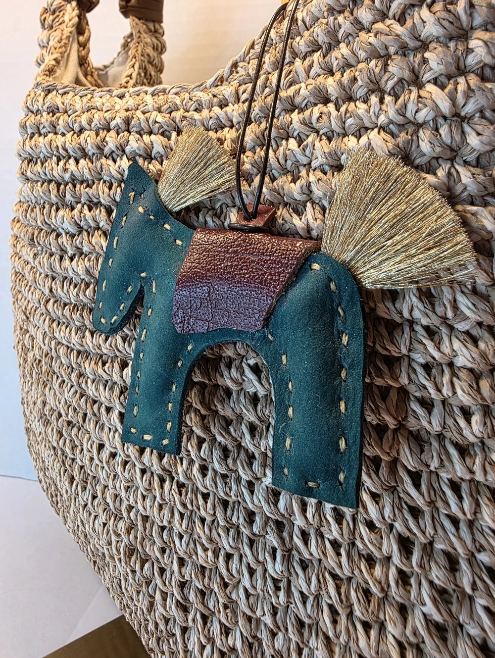 Handcrafted Pony Bag Charm by Fucci Minnulli - Picture 2 of 4